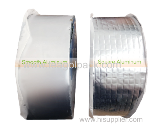 10cmx5M Square Aluminium Butyl Rubber Self Adhesive Flash Tape Waterproof