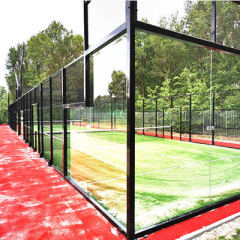 Color Customized Panoramic Padel Court From China Manufacturers