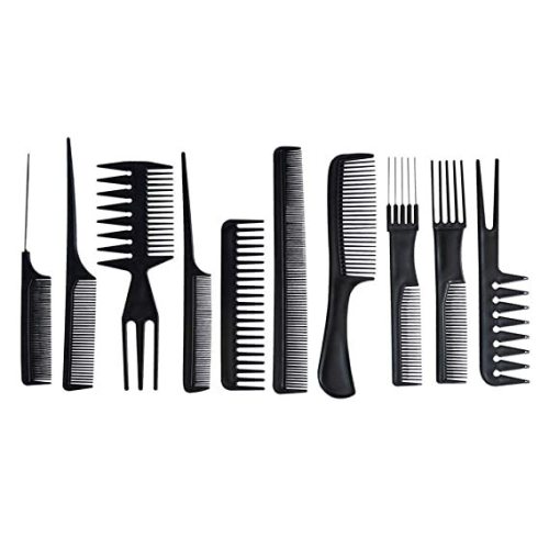 10PCS Black Hair Comb