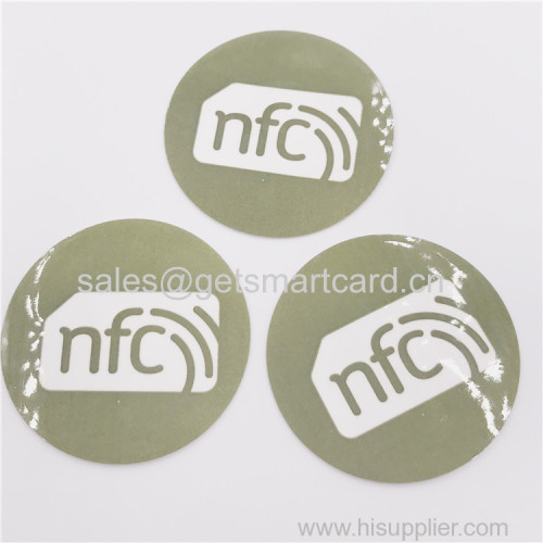 TAMPER PROOF NFC TAG STICKERS