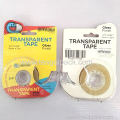 19mmx33M Stationery Tape Transparent With Dispenser