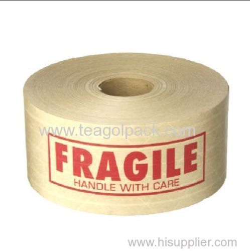 60mmx138M Fragile Adhesive Krafe Paper Paking Tape Brown