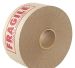60mmx138M Fragile Adhesive Krafe Paper Paking Tape Reinforced Brown