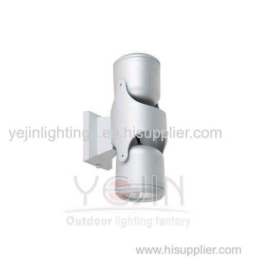 LEDDouble Up Down Hanging Light Outdoor Decoration Wall Lamp Alos GU10 LED Wall Light Exporter