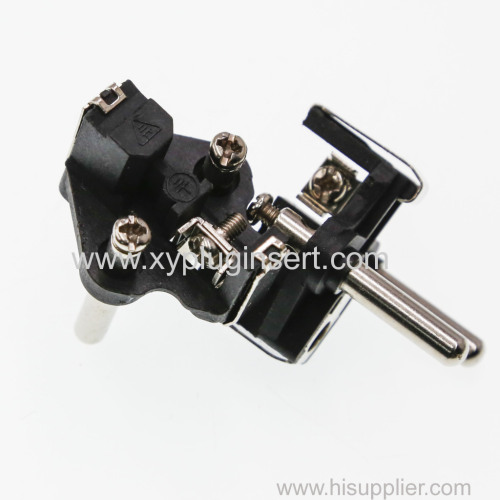 EUROPE SCHUKO PLUG INSERT WITH SCREWS