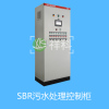 Sewage treatment control cabinet.