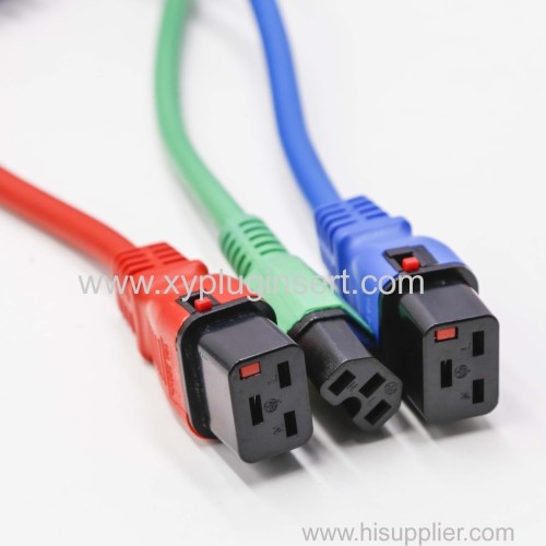 IEC POWER CORDS IEC60320 C14 C13 LOCKING