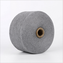 Keshu Professional manufacturer ne8s gray recycled cotton yarn for knitting gloves