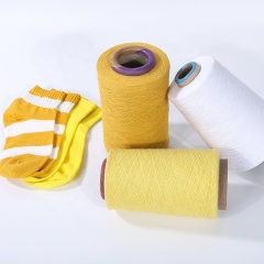 Keshu Ne 18/1 color dyed socks yarn recycled cotton blended knitting yarn for socks yarn to russia
