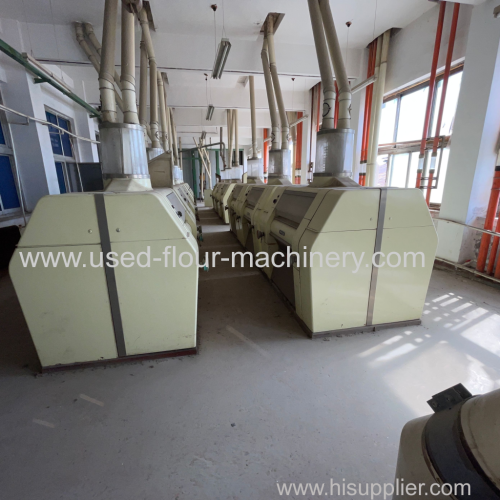 flour milling machines BUHLER 200Tons