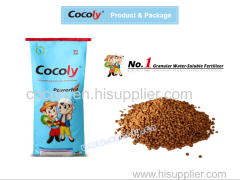 The solubility is 1000% and full of nutritions chemical fertilizer cocoly