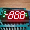 Ultra Red /Pure Green Triple digit 7 segment LED display for refrigerator controller