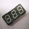 Ultra thin Red/Blue/Green/White/Yellow 0.39&quot; Triple Digit SMD 7 Segment LED Display for Instrument Panel