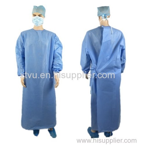 Many Colors Are Available Surgical Isolation Gown Composite Nonwoven Fabric