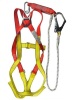 Construction safety full body safety harness supplies with lanyard adjustable top quality