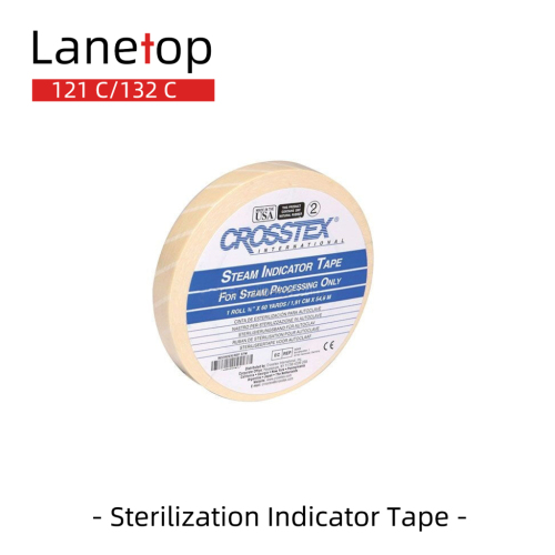 Adhesive Tape Manufacturer Medical Grade Disposable Sterilizing Steam Color Changing Tape for Hospital