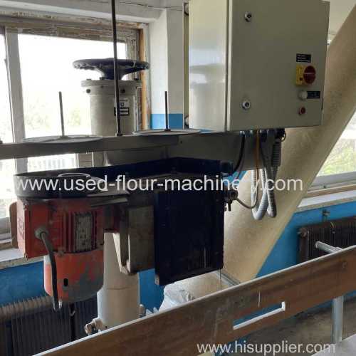 Second hand used buhler MWPK Carousel 4 Spouts Packing Machine