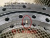 MTE-730 Four point contact ball slewing bearing China supplier 41.85x28.75x3.25 inch size