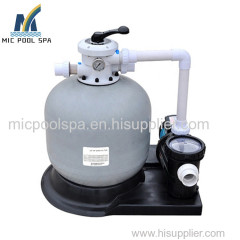 Supplier in China fiberglass sand filter with pump system swimming pool sand filter and pump combo