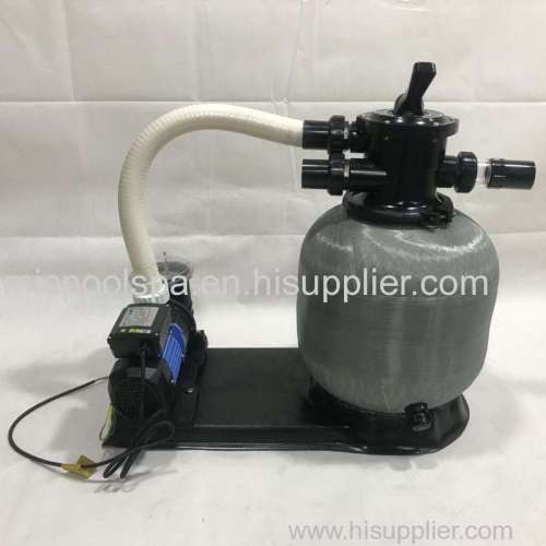 Fiberglass sand filter with pump system swimming pool sand filter and pump combo