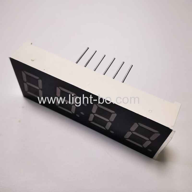 Pure Green 0.4" 4 Digit 7 Segment LED Clock Display common cathode for home appliances