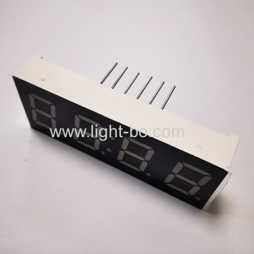 Pure Green 0.4  4 Digit 7 Segment LED Clock Display common cathode for home appliances
