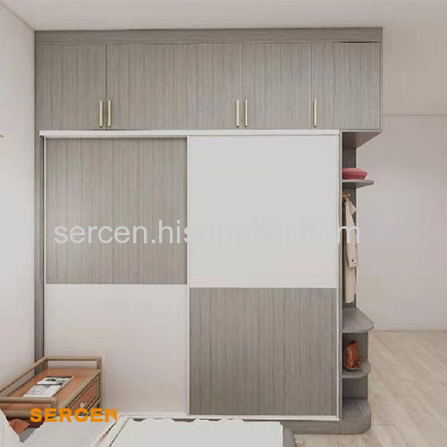 Fashion Bedroom Furniture Whole Aluminum Wardrobe