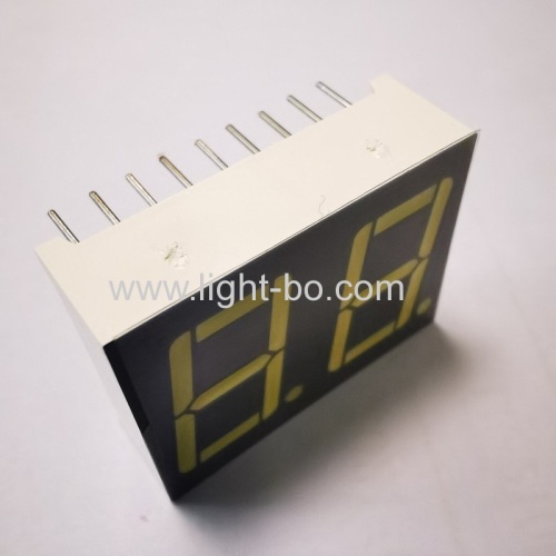 Ultra bright white Dual digit 0.56  7 segment LED Display Common Anode for Instrument Panel