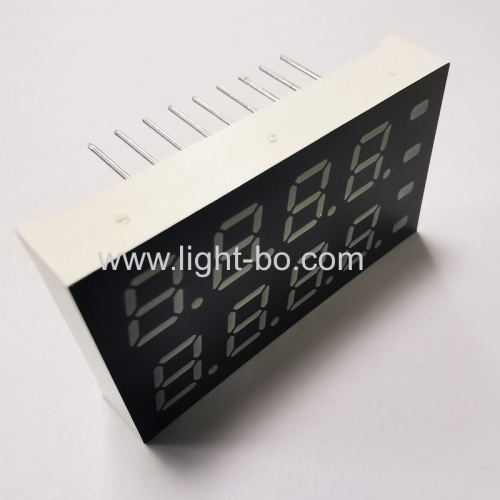 Dual line 0.28  4-Digit 7 Segment LED Display Common Anode for Temperature Indicator