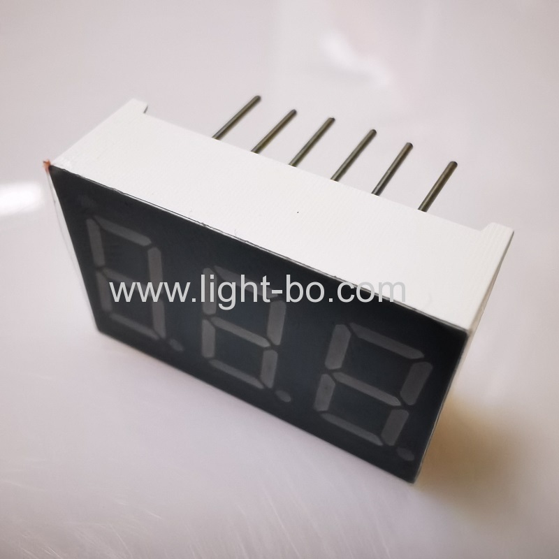 0.36" 3-Digit 7-Segment LED Display for instrument panel common cathode super bright red