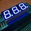 Ultra white 0.39&quot; Triple digit 7 segment led display common cathode for instrument panel