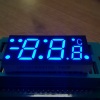 Ultra brigth blue Triple Digit 7 segment led display common anode for digital temperature controller
