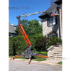 Track spider lift 59 ft telescopic man lift 18 meters self propell cherry picker boom lift