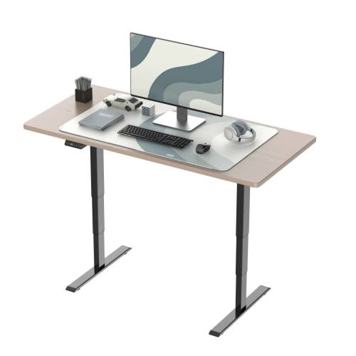 Three Segments Two Motors Adjustable Sit Stand Motorzied Home Office Lifting Desk Frame