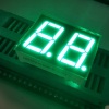 Pure Green 14.2mm Dual Digit 7 Segment LED Display common cathode for instrument panel