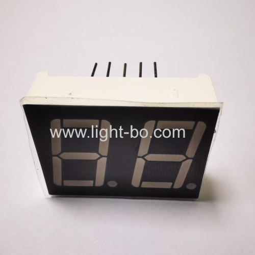 Ultra Red 0.56  Dual Digit 7 segment led display common cathode for Temperature indicator