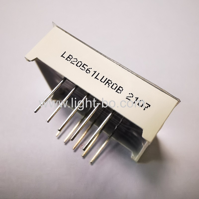 Ultra Red 0.56" Dual Digit 7 segment led display common cathode for Temperature indicator