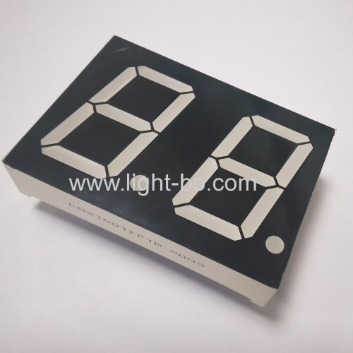 Super bright orange 1inch Dual Digit 7 Segment LED Display Common Anode for Digital numeric indicator