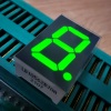 Super bright green 0.56&quot; single digit 7 segment led display common anode for Instrument Panel