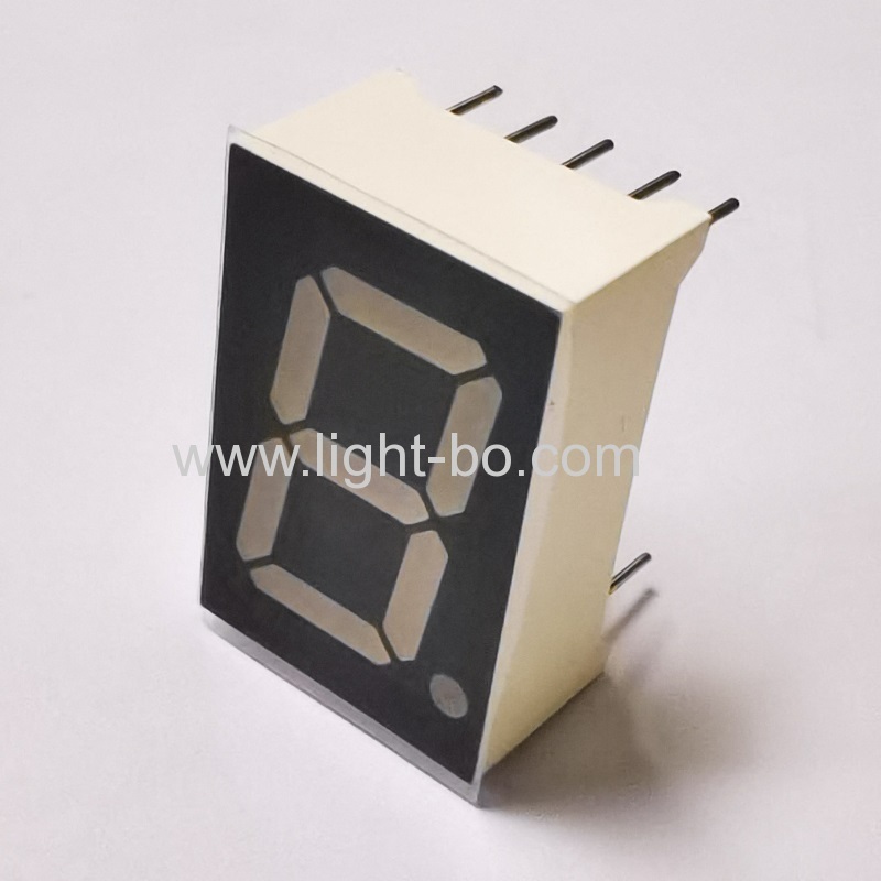 Super bright green 0.56" single digit 7 segment led display common anode for Instrument Panel
