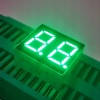 Pure Green Dual Digit 0.36&quot; 7 Segment LED Display common anode for Instrument Panel