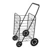 40KGS Factory Customized Portable Folding steel wire shopping cart for supermarket trolley wagon