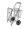 35KGS Factory Customized Portable Folding steel wire shopping cart for supermarket folding steel wire shopping cart