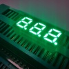 Ultra bright pure green 0.28inch Triple digit 7 Segment LED Display common anode for Instrument Panel