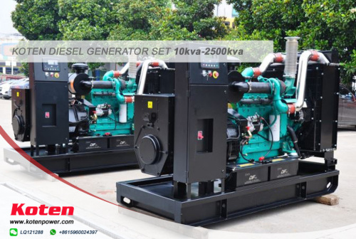 Koten Cummins Series Diesel Generator For Sale With Power From 20kVA to 1688kVA