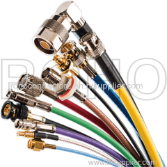 RF Coaxial Copper Connector Jummper Cable for Antenna