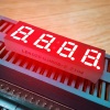 Common cathode Ultra bright red 0.28inch Four-Digit 7-segment LED numeric Display for process control