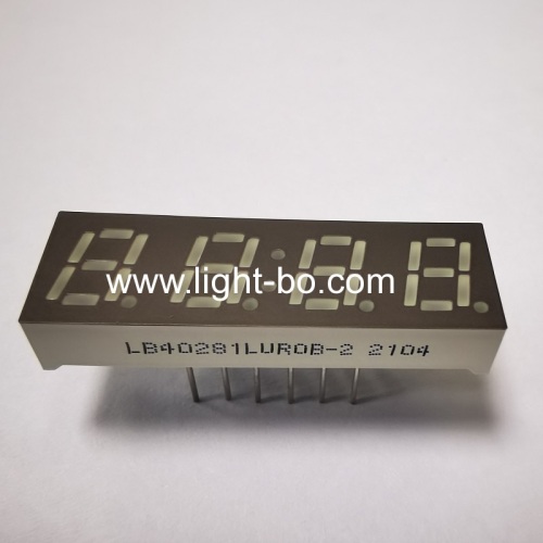 Common cathode Ultra bright red 0.28inch Four-Digit 7-segment LED numeric Display for process control