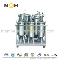 Vacuum turbine oil purifier