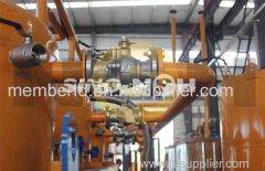 Engine oil regeneration plant